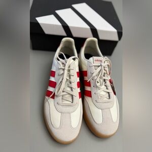 Adidas Barreda Decode Lux Sneakers Red White Gum Sole Men’s US 11 New In Box